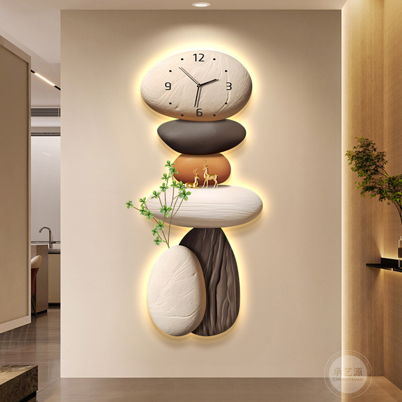 Japanese Luxury Lifestyle - Unieke wandklok in Japanse stijl, beveiligingsontwerper,