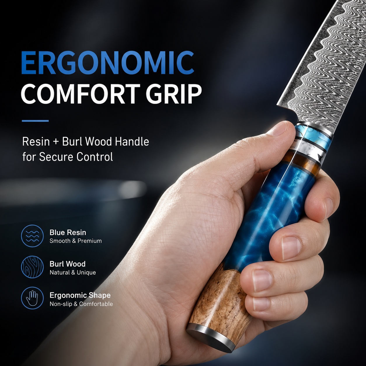 8 inch Japans koksmes, 67 lage - Japanese Knife recensie en prijs