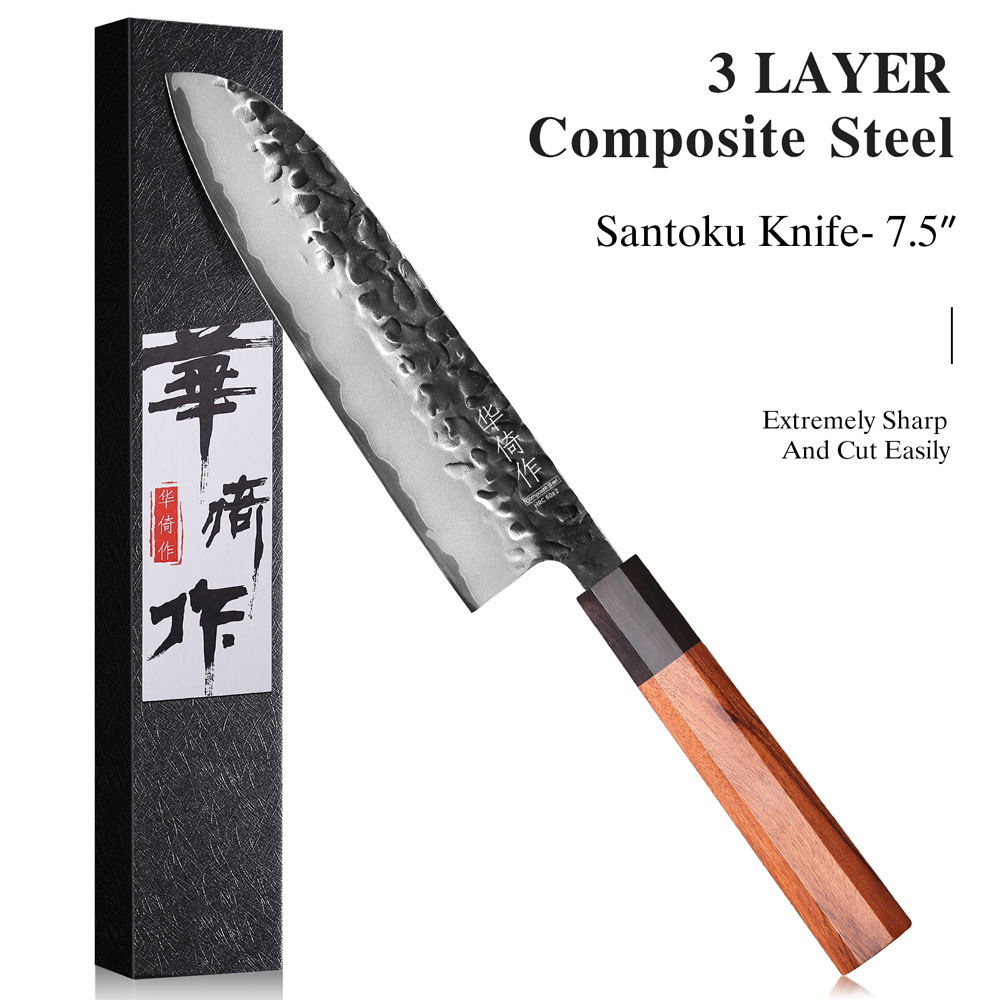 7,5 inch Japans 3-laags compos - Japanese Knife recensie en prijs