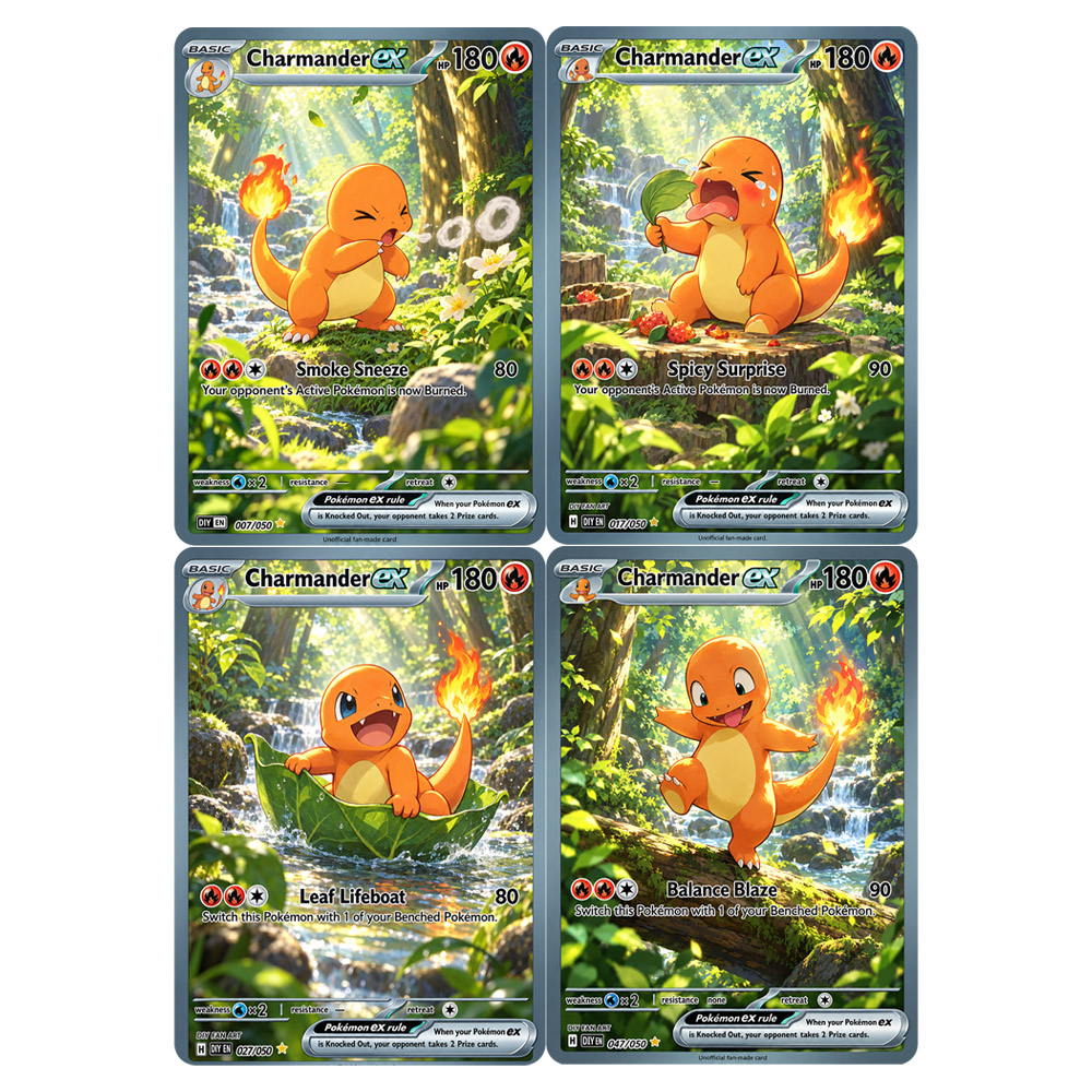 4 stuks/set DIY verzamelkaarte - Japanese Fan recensie en prijs